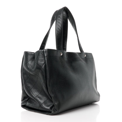 Chanel Caviar Executive Cerf Shopper Tote Black 3 of 10