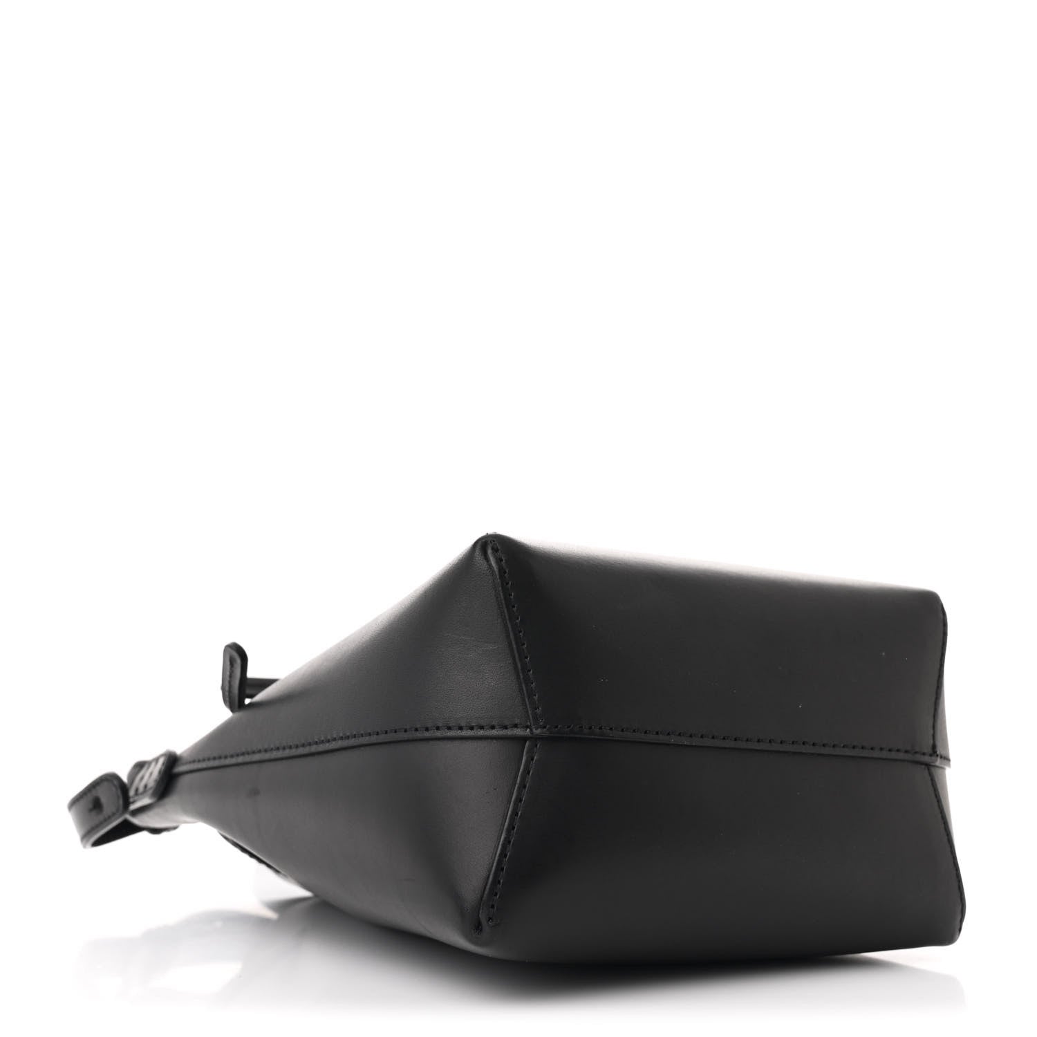 Mansur Gavriel Calfskin Mini Mini Bucket Bag Black Flamma 4 of 10