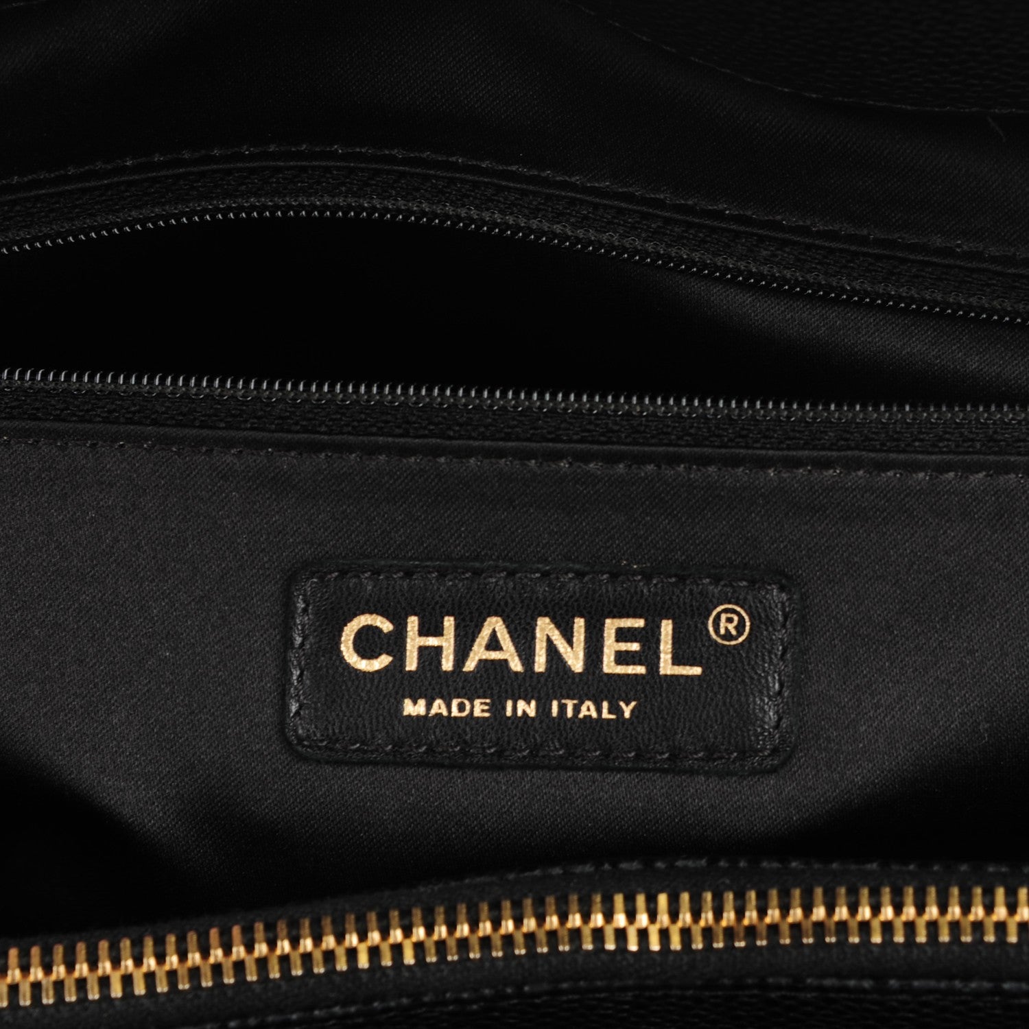 Chanel Caviar Quilted XL Grand Shopping Tote GST Black 5 of 7