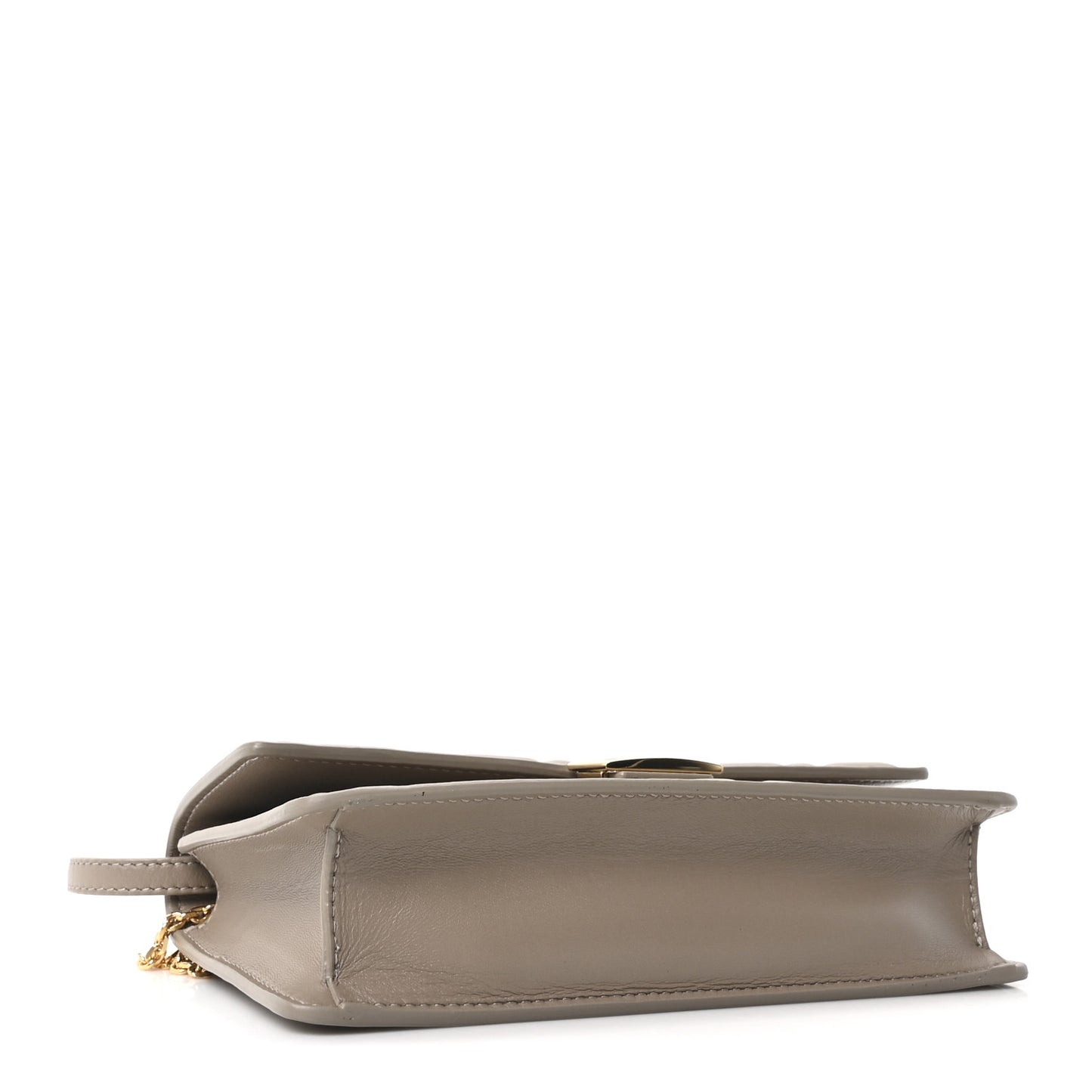 Nappa Matisse FF Embossed Wallet On Chain Baguette Grey