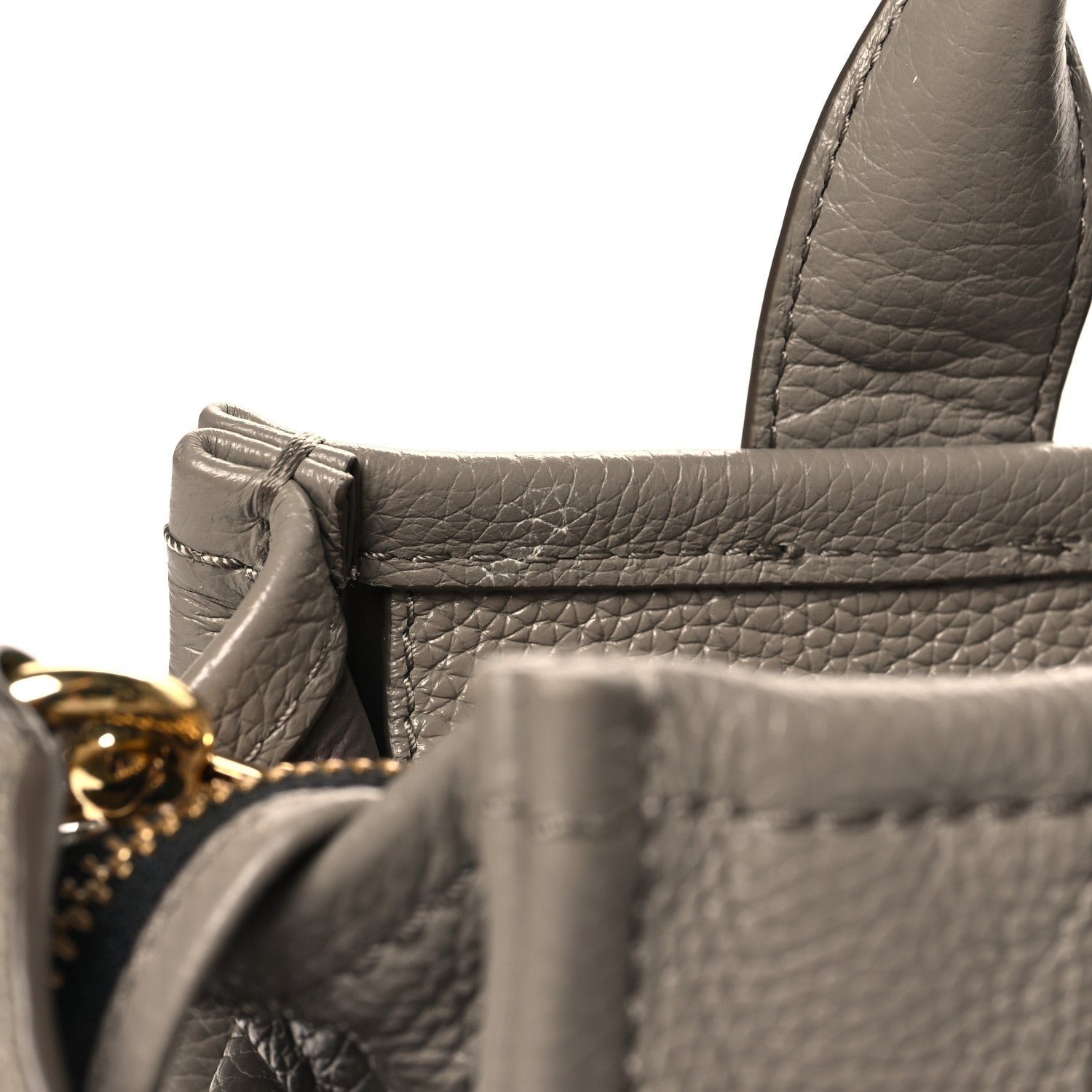 Marc Jacobs Grained Calfskin Small The Tote Bag Cement 12 of 12