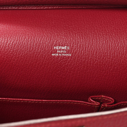 Hermes Taurillon Clemence Jypsiere 28 Rubis 6 of 10