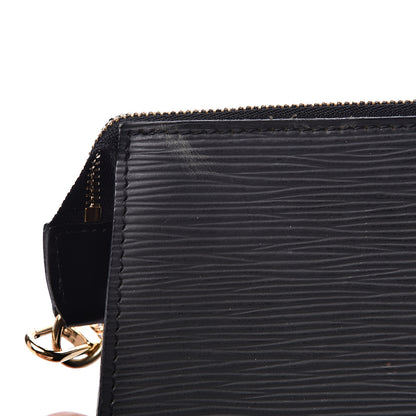 Louis Vuitton Epi Pochette Accessories 24 Black 10 of 10