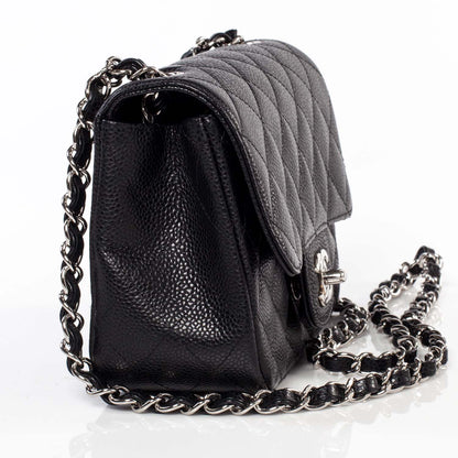 Chanel Caviar Quilted Mini Flap Black SHW 3 of 11