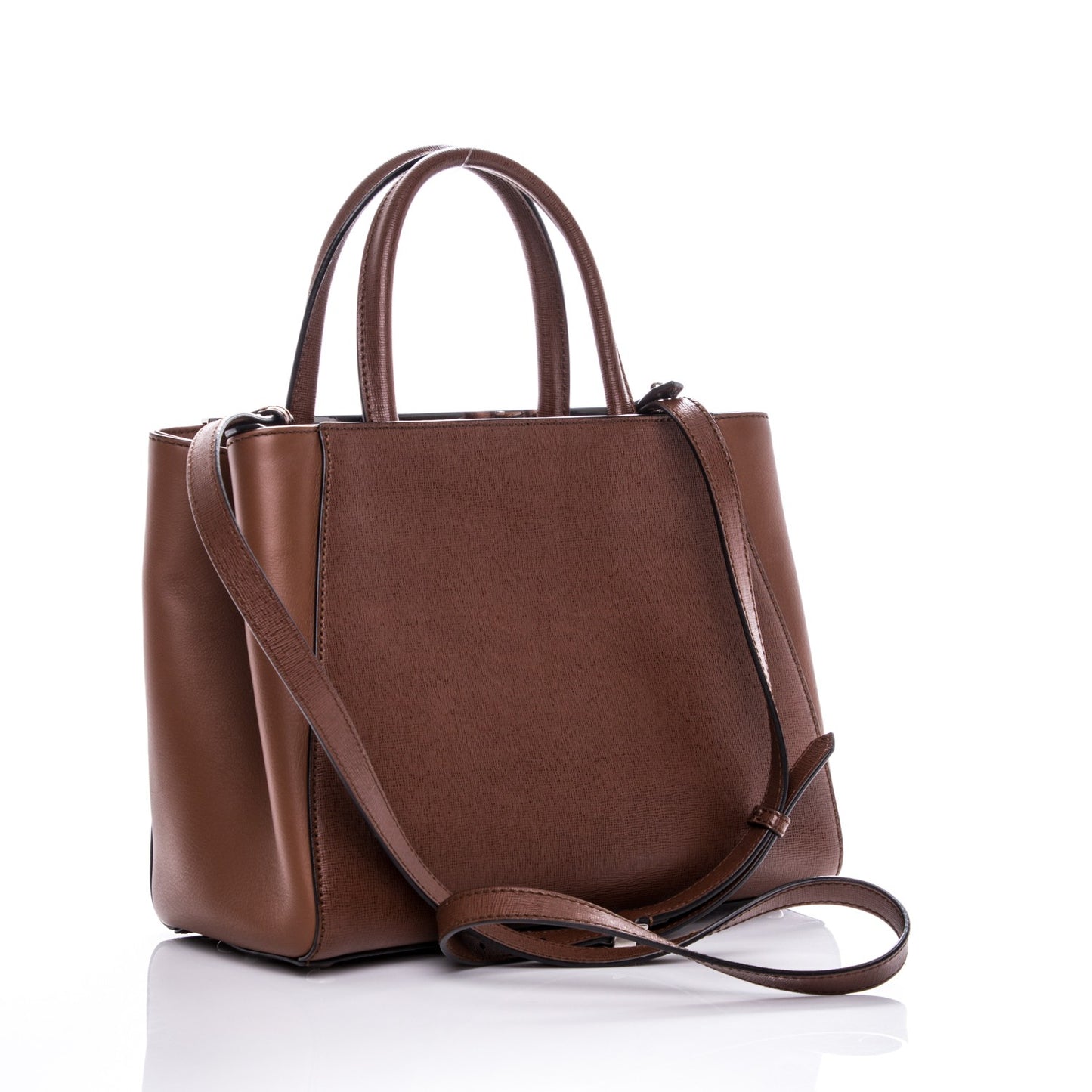 Vitello Elite Petite 2Jours Tote Walnut