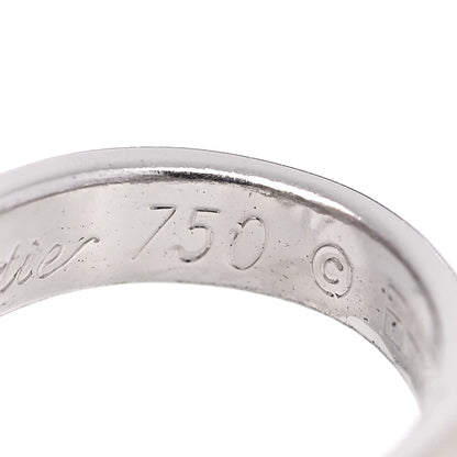Cartier 18K White Gold Interlocking LOVE Bracelet 6 of 8