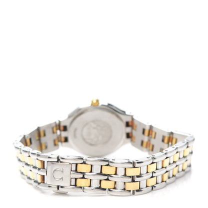 Omega Stainless Steel 18K Yellow Gold 23mm De Ville Quartz Watch White 795.0901 3 of 5