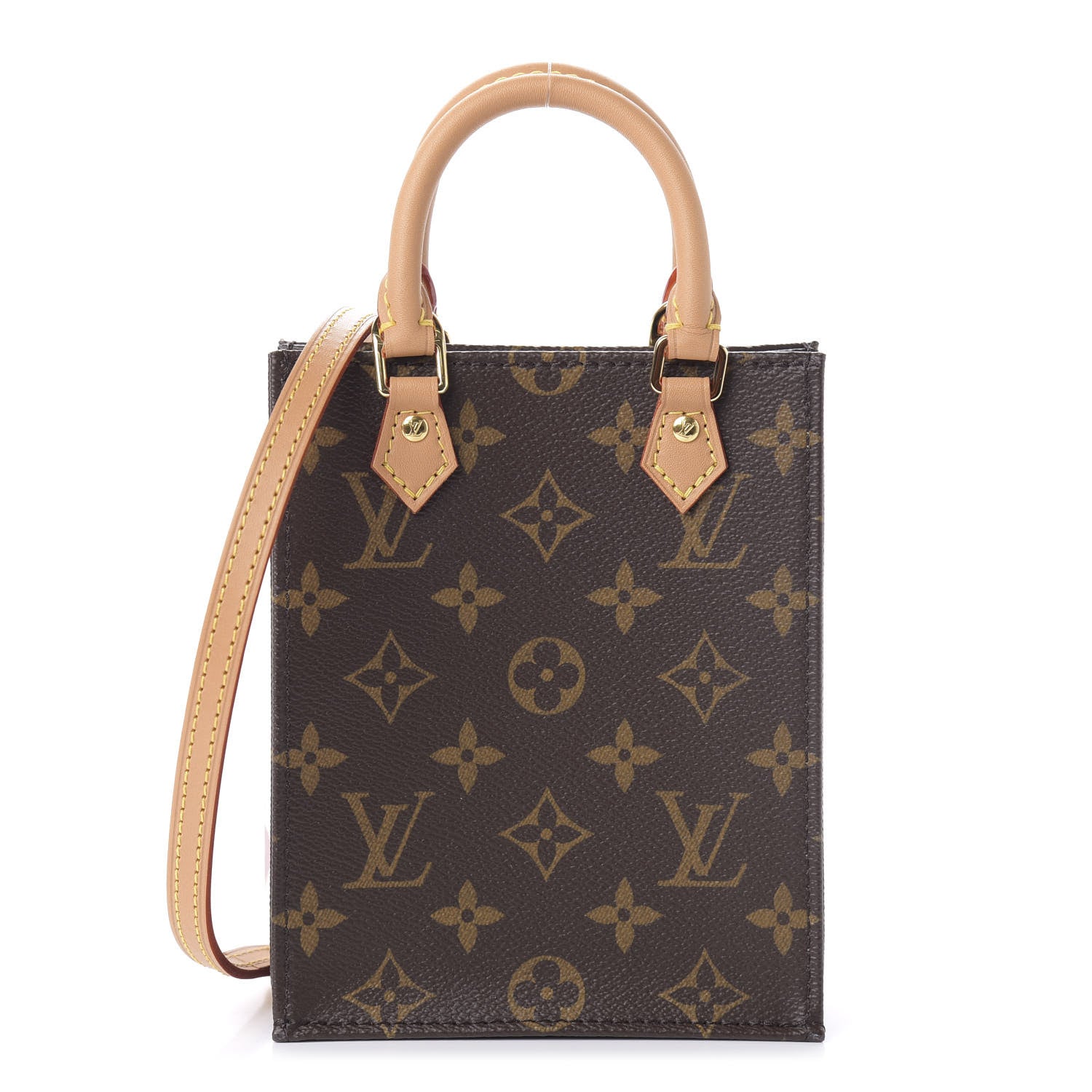 Louis Vuitton Monogram Petit Sac Plat 1 of 11