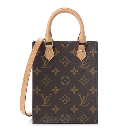 Louis Vuitton Monogram Petit Sac Plat 1 of 11