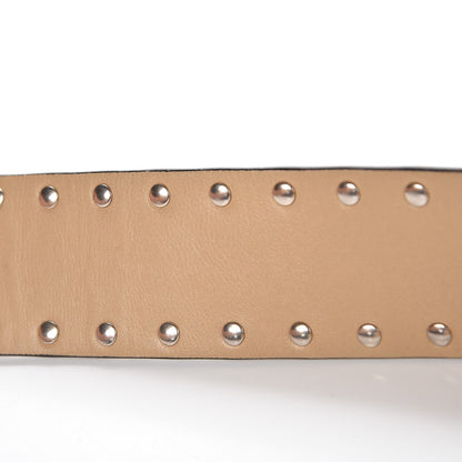 Valentino Garavani Lambskin Rockstud Spike Shoulder Strap Camel Rose 3 of 5