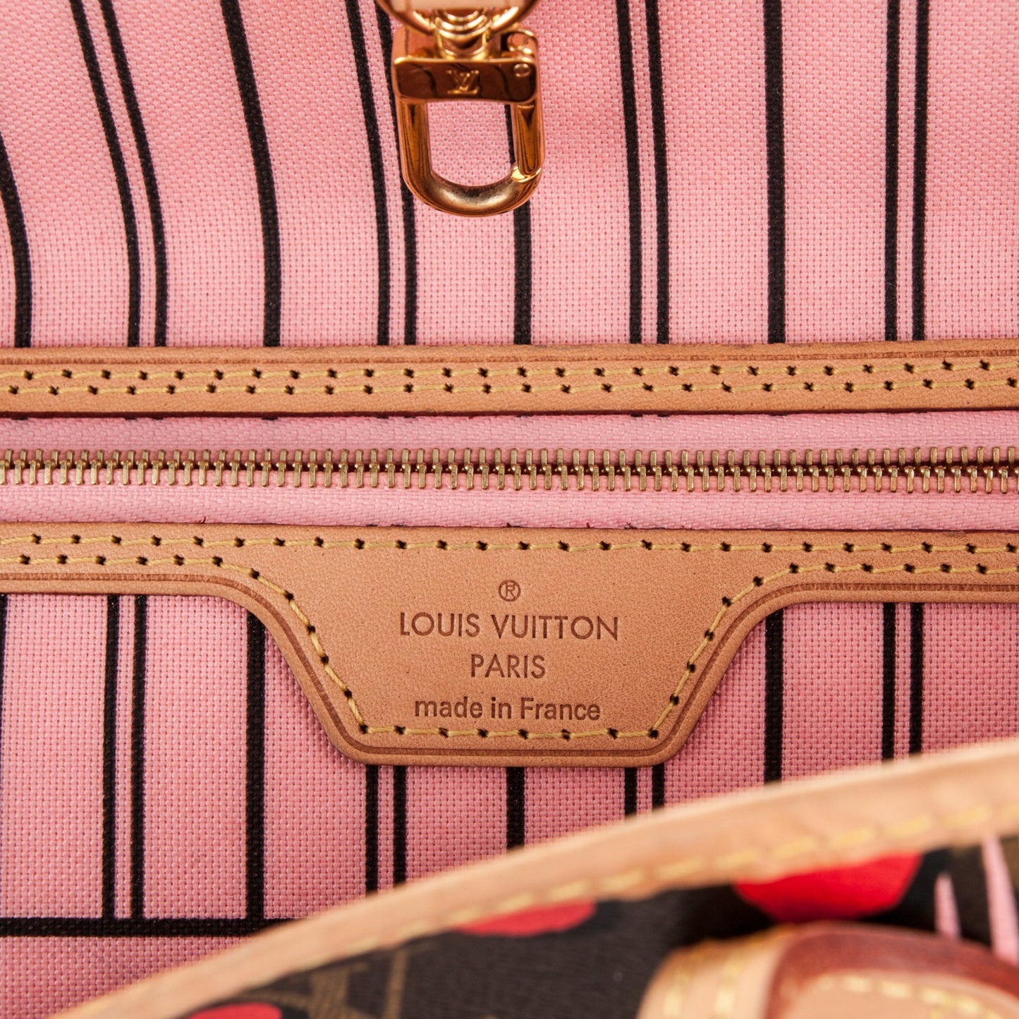 Monogram Jungle Dots Neo Neverfull MM Sugar Pink Poppy