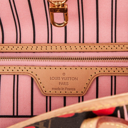 Louis Vuitton Monogram Jungle Dots Neo Neverfull MM Sugar Pink Poppy 6 of 8