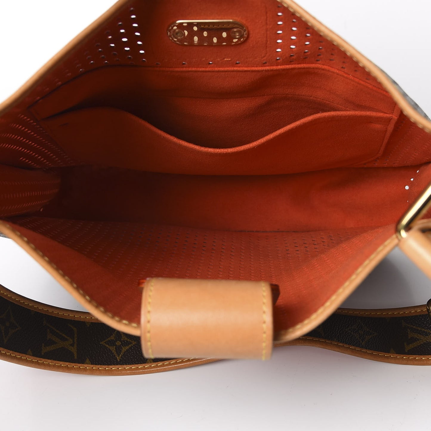 Monogram Perforated Musette Orange