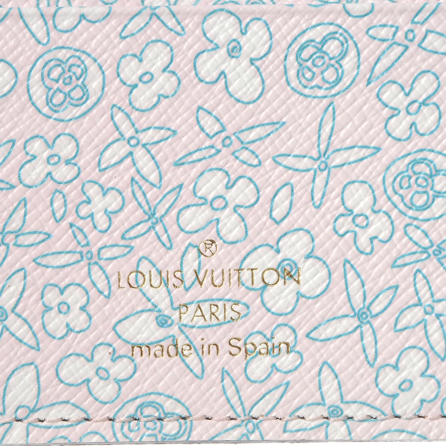 Louis Vuitton Monogram Fleuri Insolite Wallet Rose 6 of 10