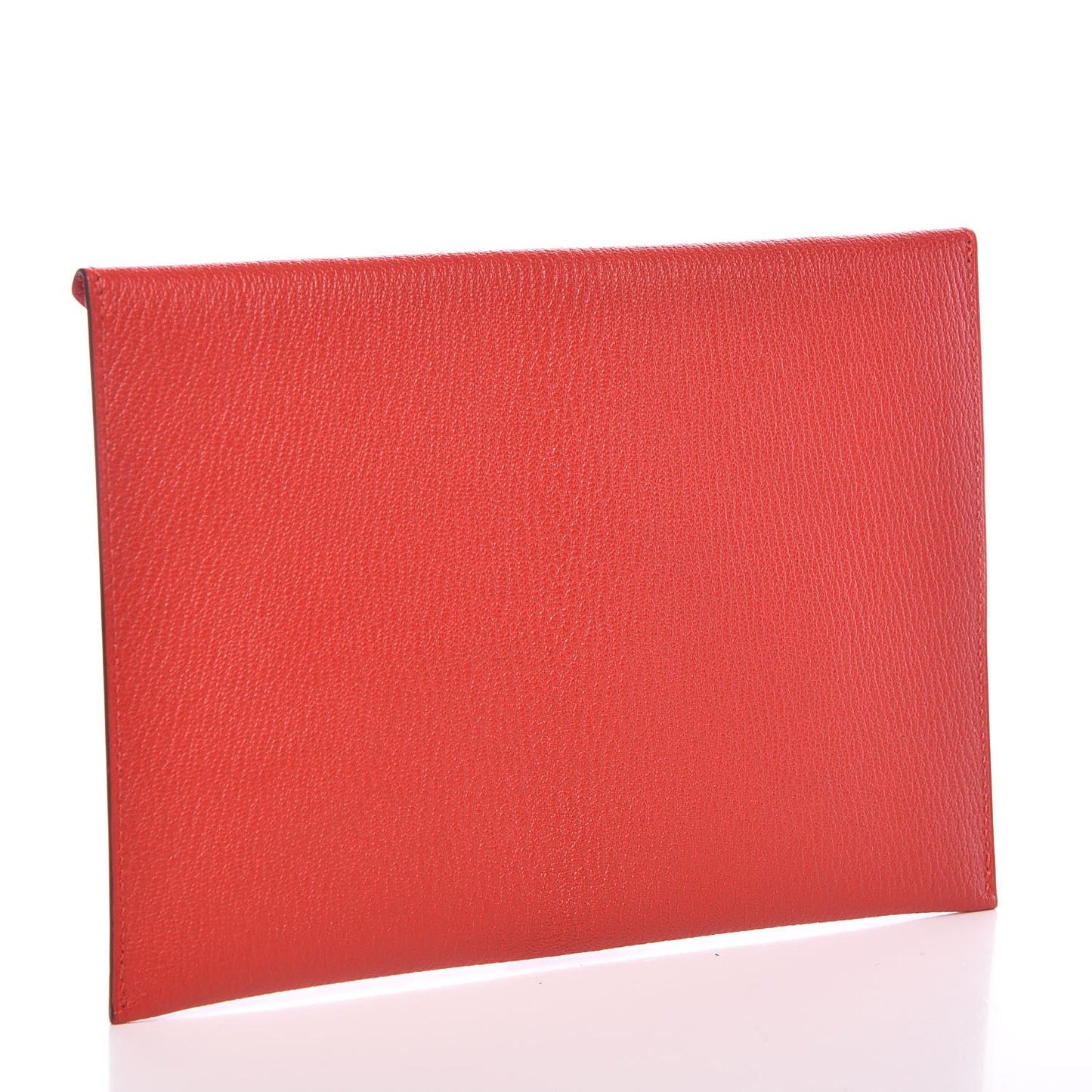 Chevre Mysore Envelope Wallet Rouge Tomate