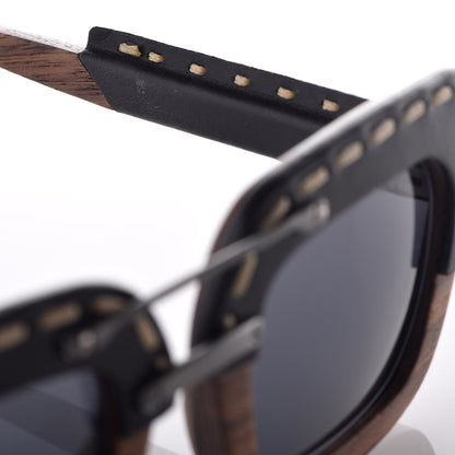 Prada Wooden Sunglasses SPR 26R Nut Canaletto 7 of 11
