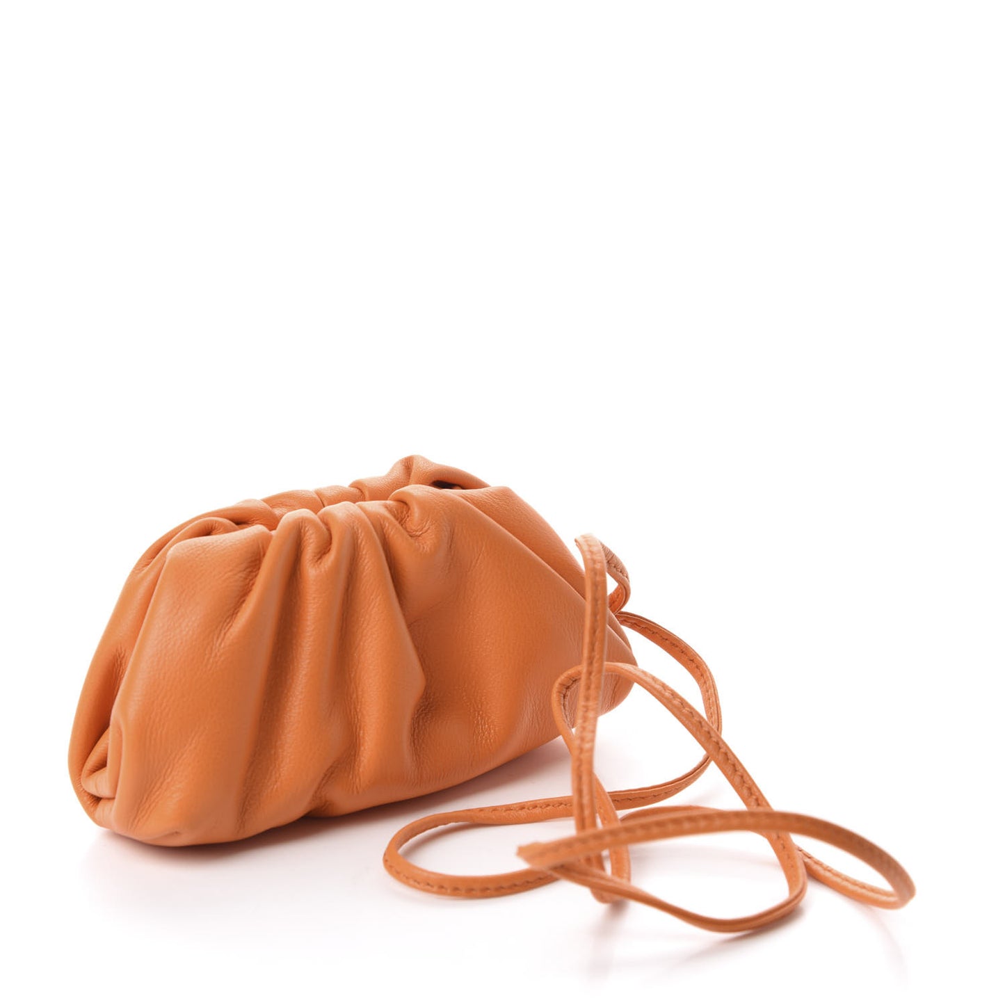 Butter Calfskin Coin Purse Light Orange