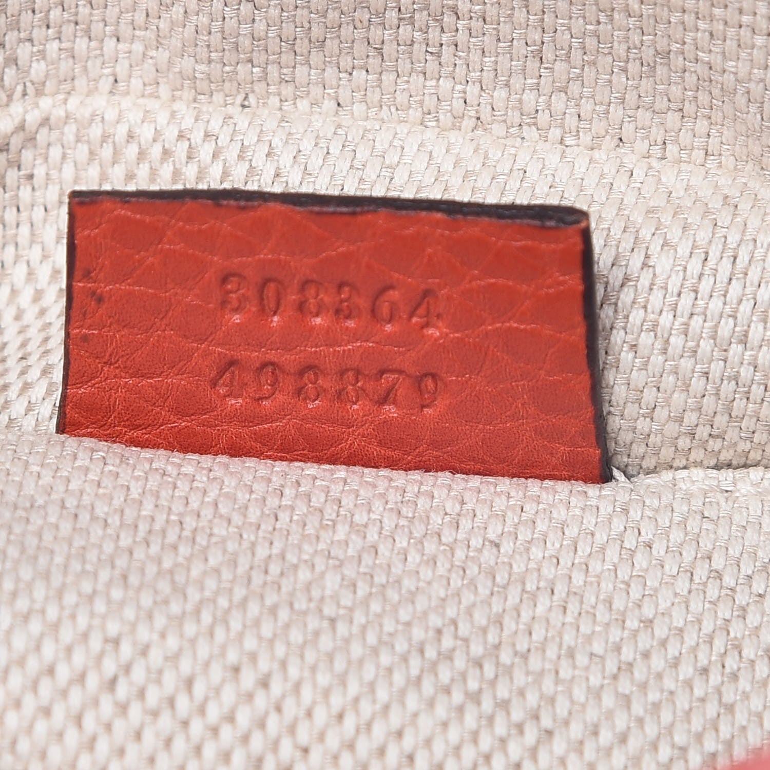 Gucci Pebbled Calfskin Small Soho Disco Bag Sun Orange 7 of 7