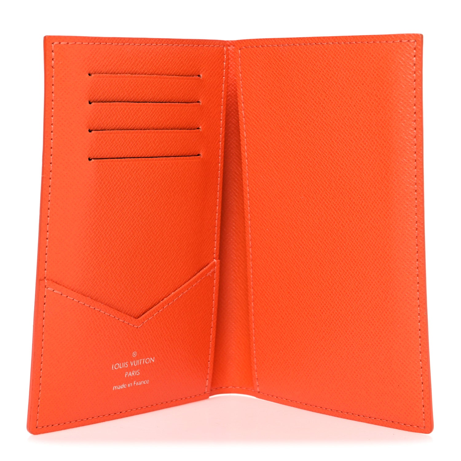Louis Vuitton Taigarama Passport Cover Orange 5 of 6