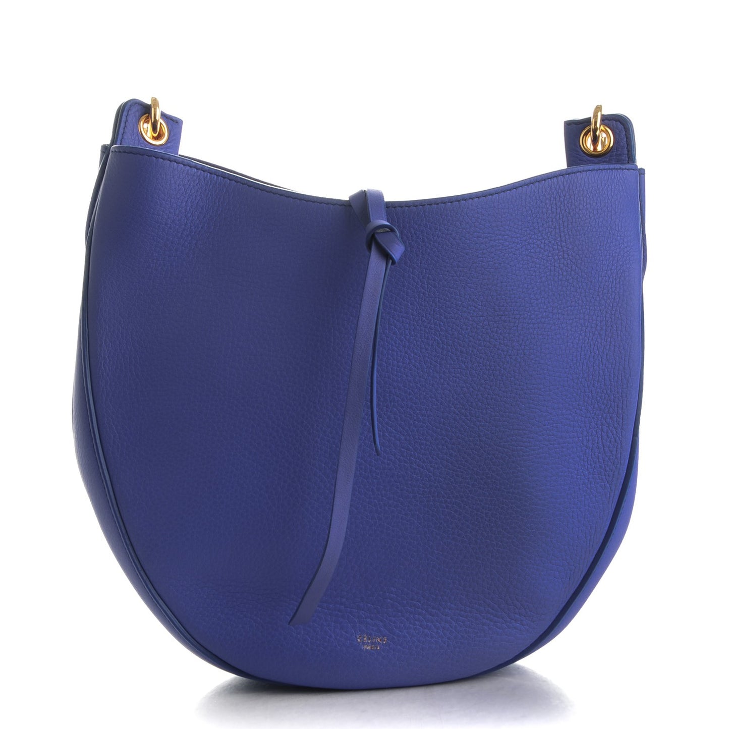 Supple Calfskin Small Hobo Indigo