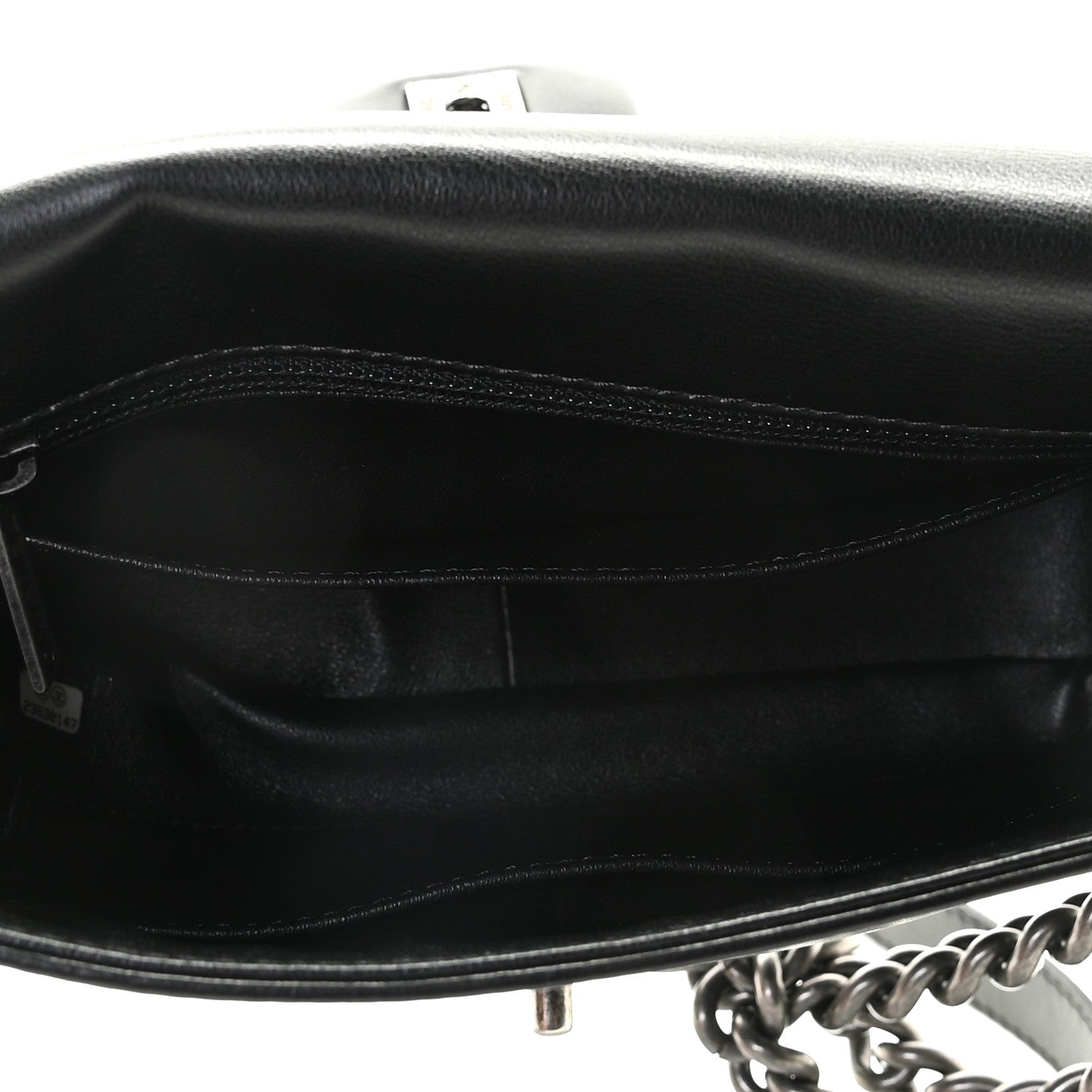 Chanel Calfskin Quilted Medium Rock My Shoulder Flap Black 5 of 8