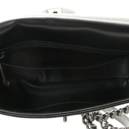 Chanel Calfskin Quilted Medium Rock My Shoulder Flap Black 5 of 8