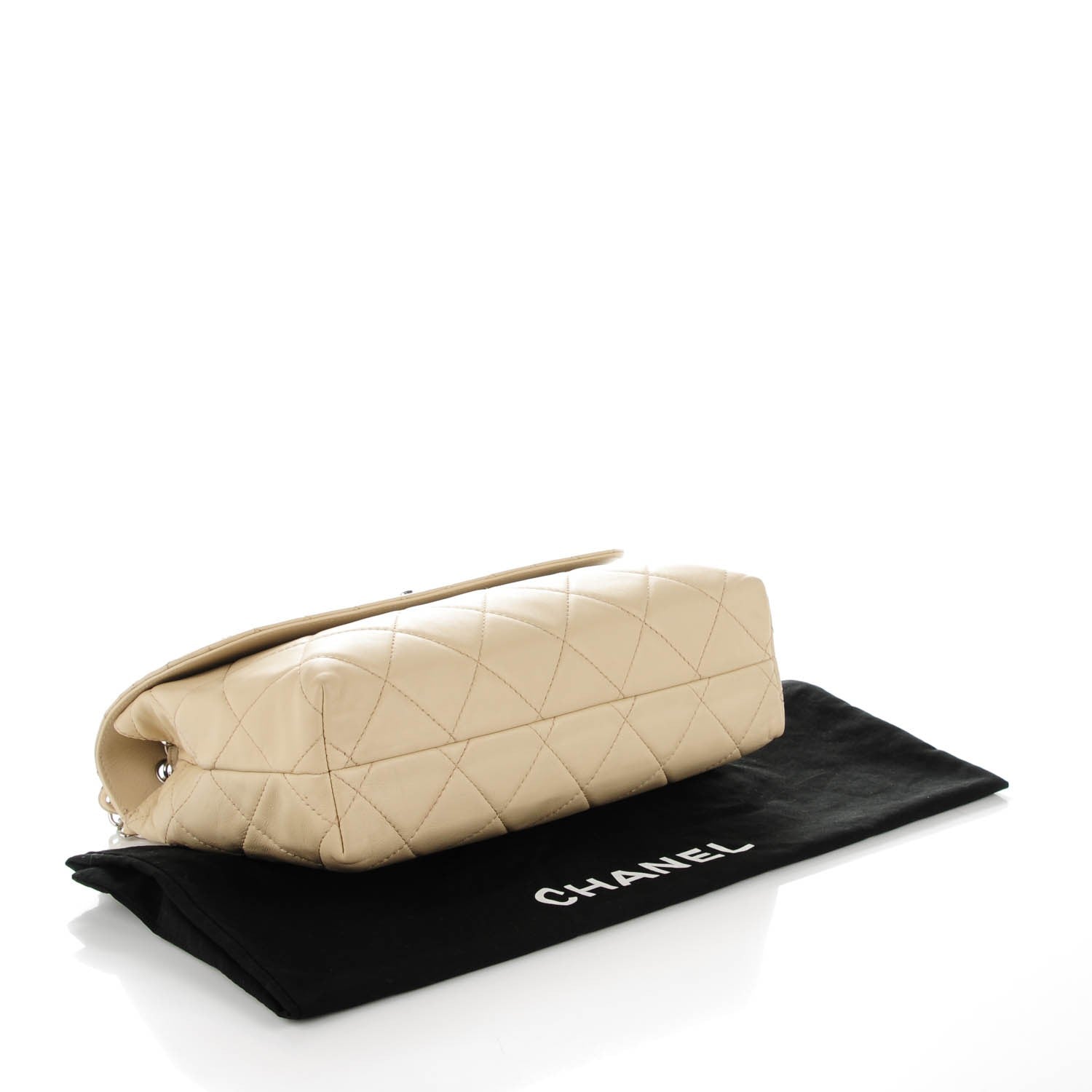 Chanel Calfskin Quilted In the Business Flap Bag Beige Clair 4 of 8