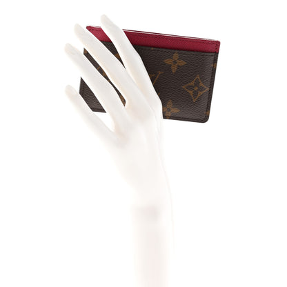 Louis Vuitton Monogram Card Holder Fuchsia 2 of 6