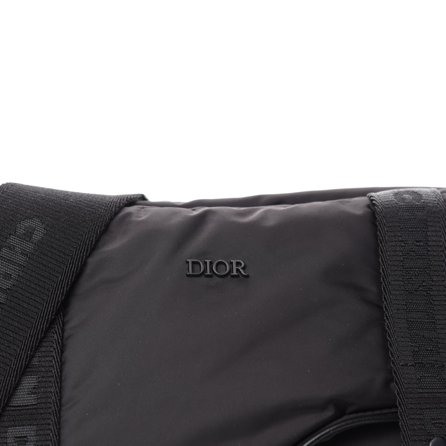 Christian Dior HOMME Nylon Saddle Messenger Bag Black 10 of 10