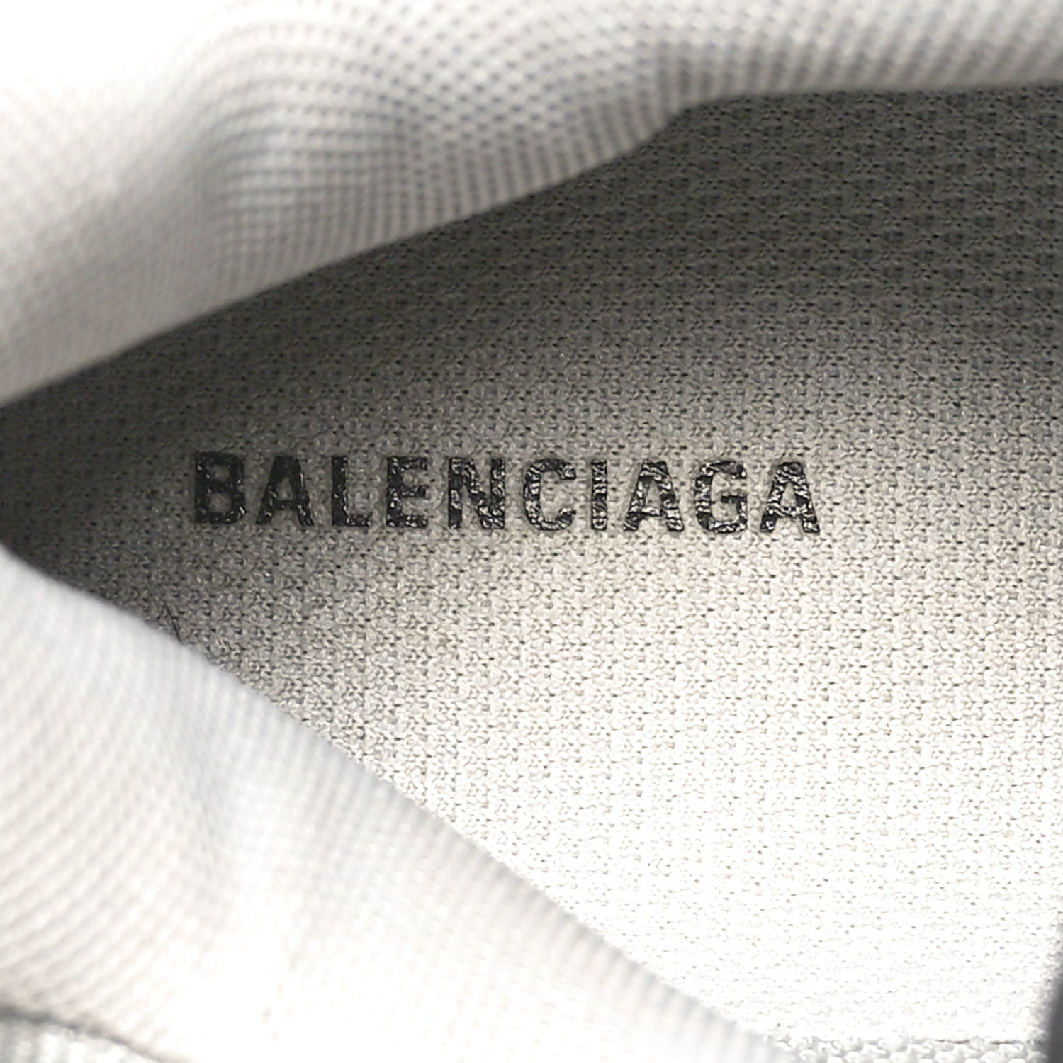Balenciaga Fabric Mesh Clear Sole Womens Triple S Sneakers 39 Pearl Grey 8 of 10