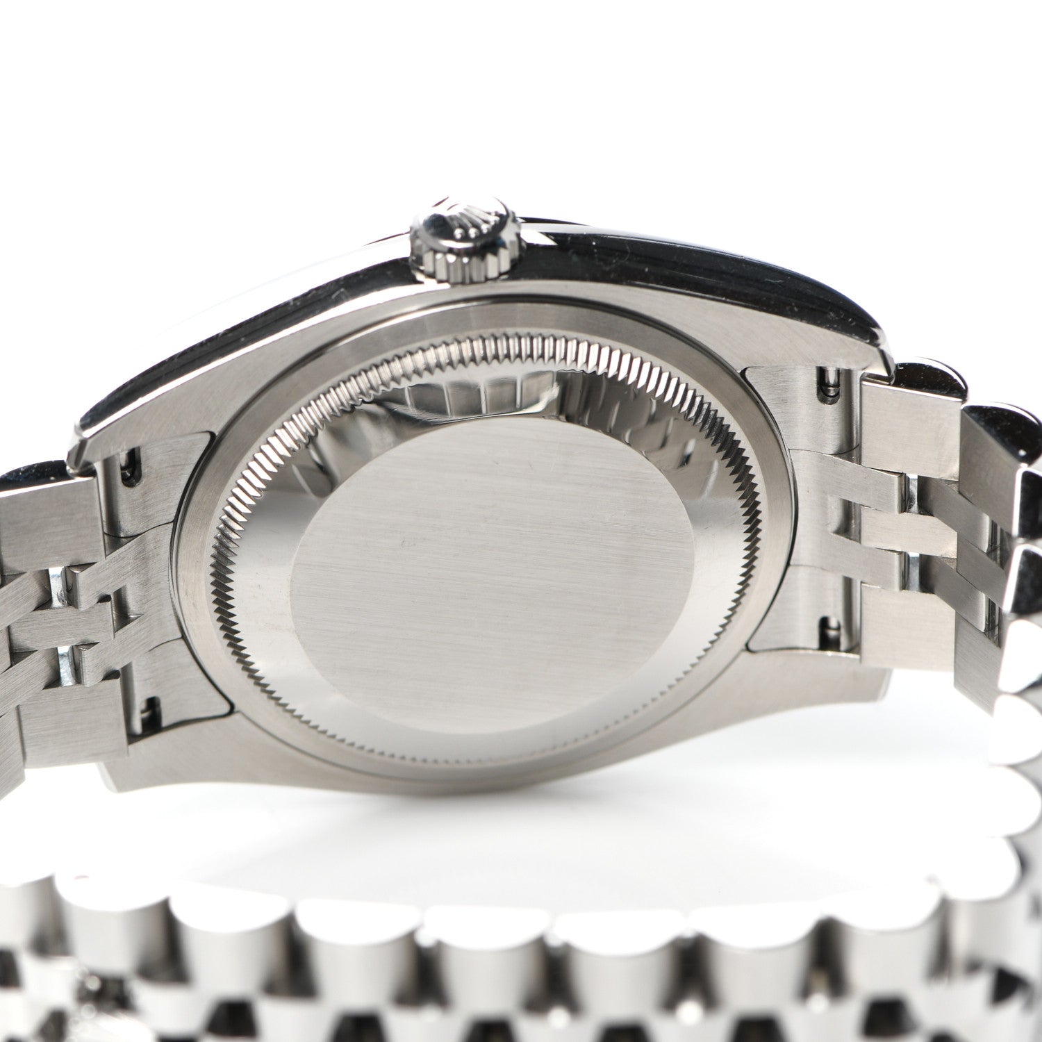Rolex Stainless Steel 36mm Oyster Perpetual Datejust Watch White Roman 116200 4 of 5