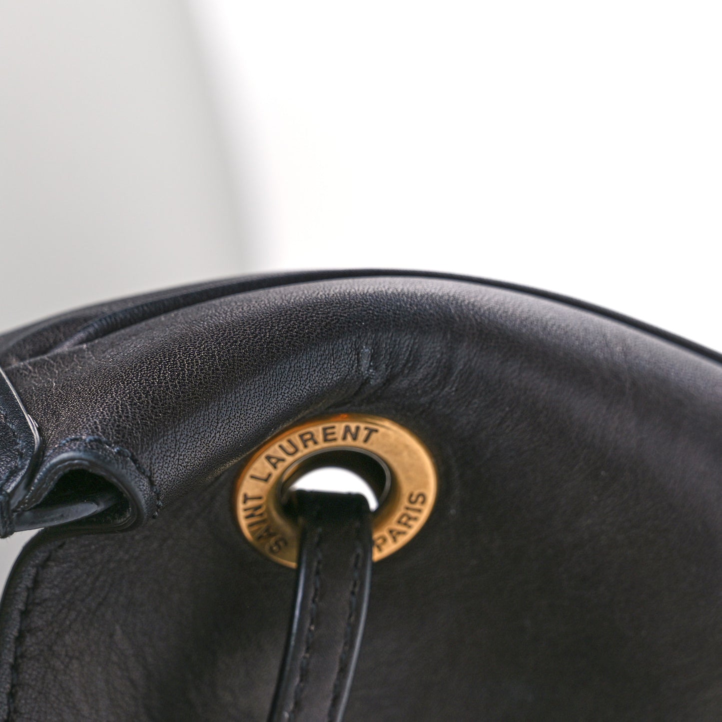 Calfskin Medium Paris VII Flat Hobo Black