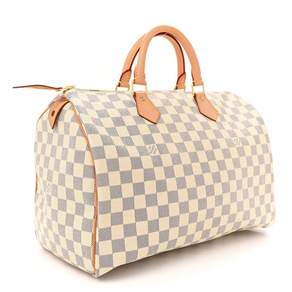 Louis Vuitton Damier Azur Speedy 35 3 of 10