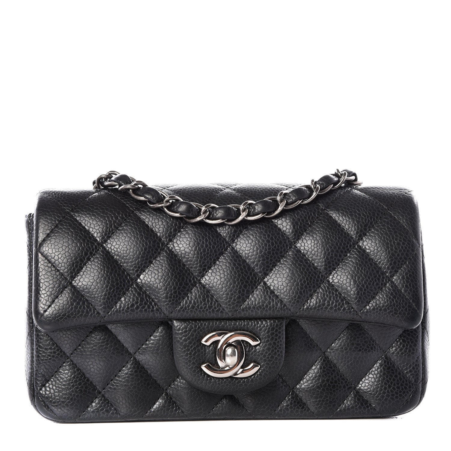 Chanel Caviar Quilted Mini Rectangular Flap Black 1 of 9