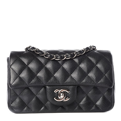 Chanel Caviar Quilted Mini Rectangular Flap Black 1 of 9