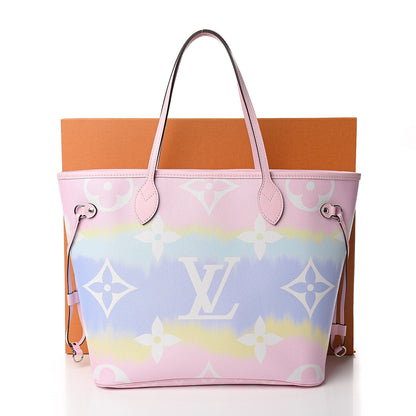 Louis Vuitton Monogram Escale Neverfull MM Pastel 10 of 10