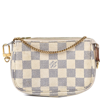 Louis Vuitton Damier Azur Mini Pochette Accessories 1 of 13