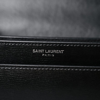 Saint Laurent Calfskin Medium Monogram Sunset Black 7 of 14