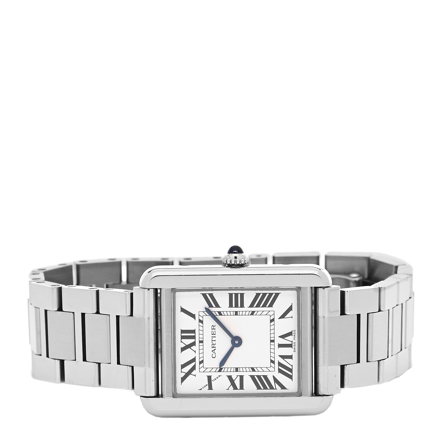 Cartier Stainless Steel 24mm Tank Solo Quartz Watch 2 of 5