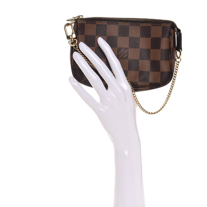 Louis Vuitton Damier Ebene Mini Pochette Accessories 2 of 7