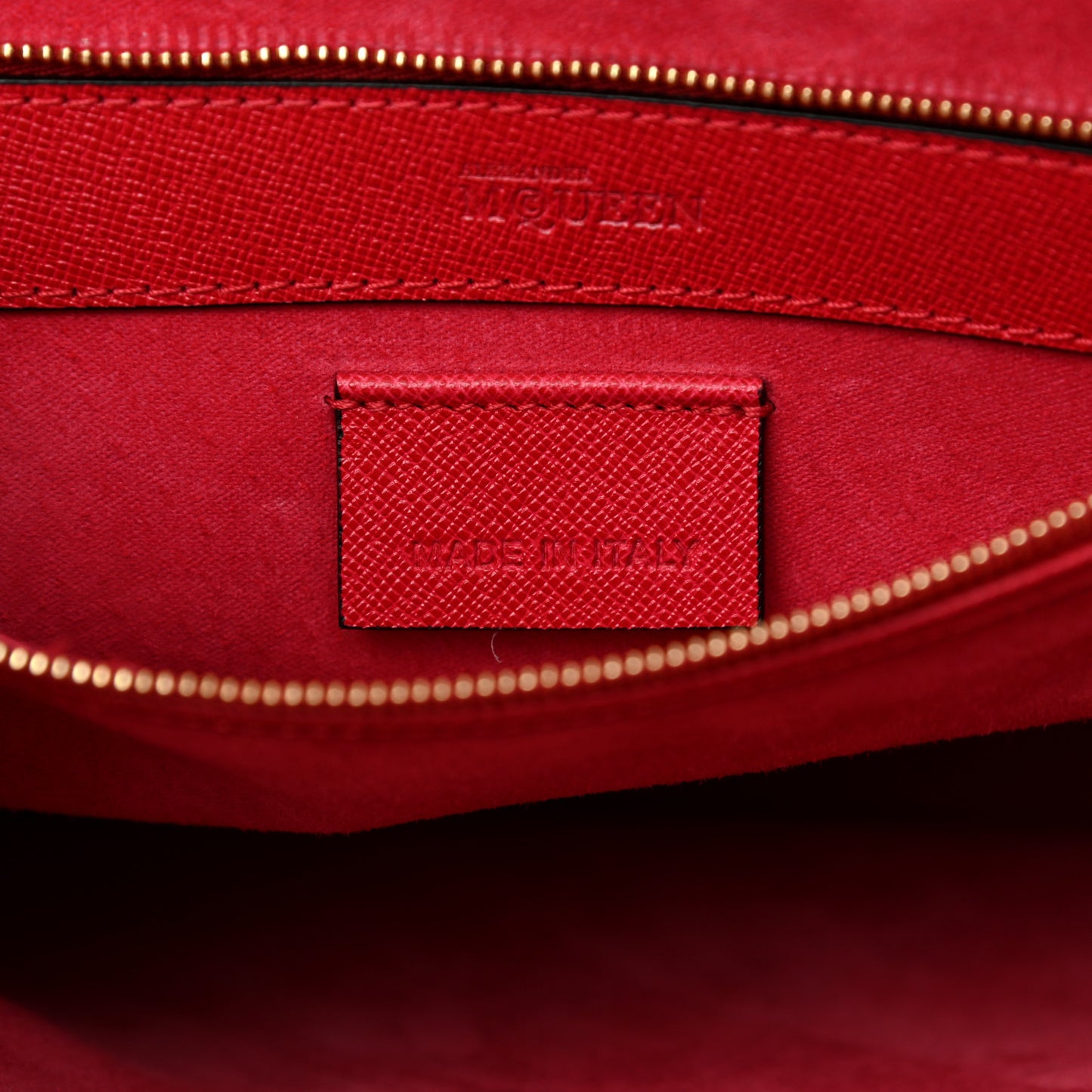 Saffiano Heroine Open Tote Red