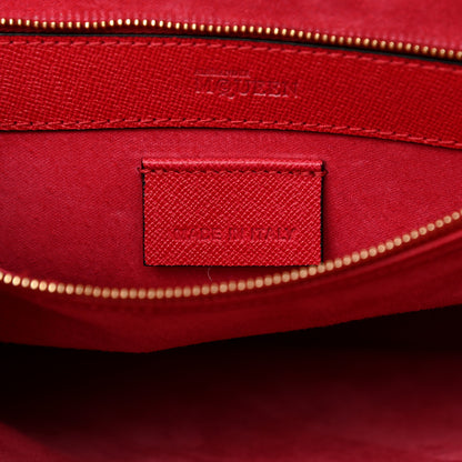 Alexander McQueen Saffiano Heroine Open Tote Red 7 of 16