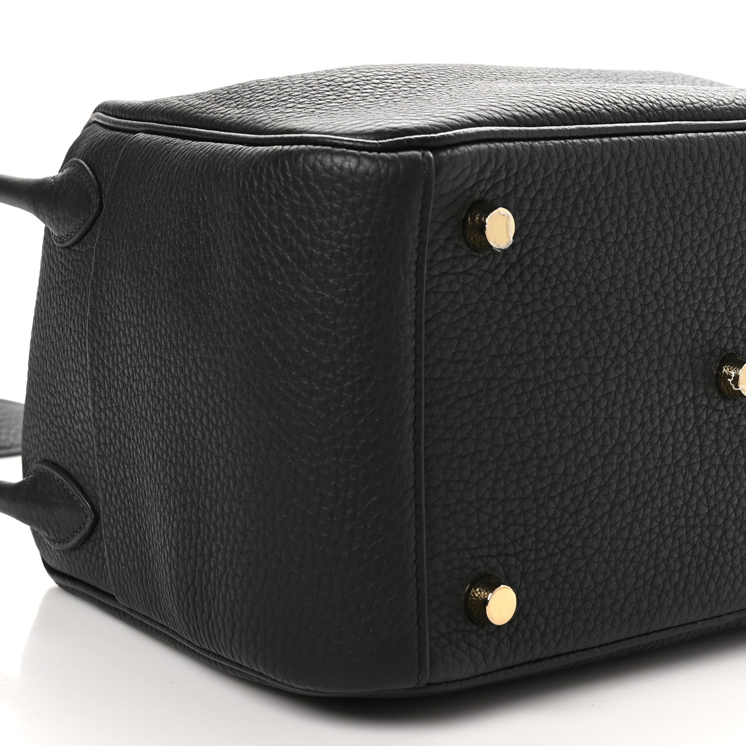 Hermes Taurillon Clemence Lindy 26 Black 9 of 11