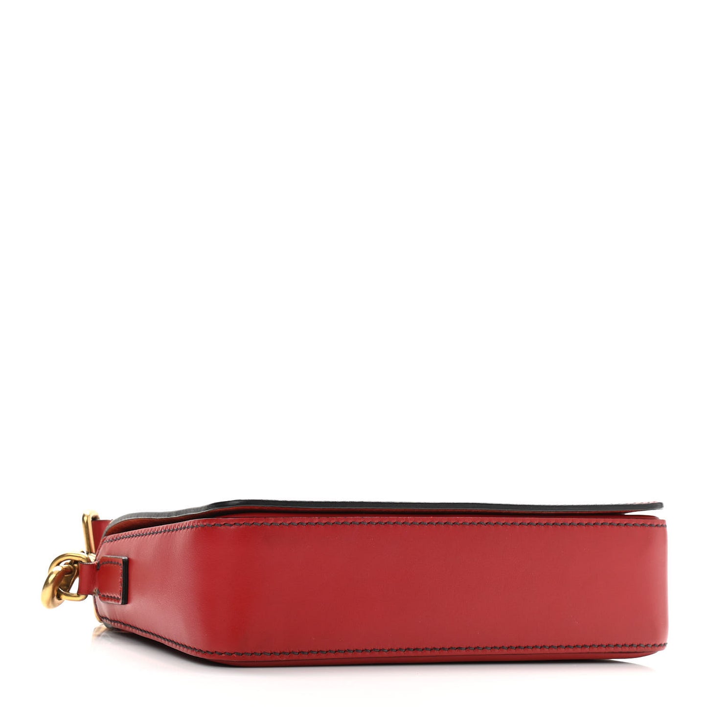 Calfskin J'Adior Flap Bag Red