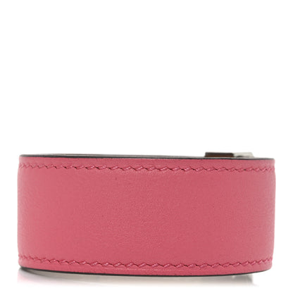 Hermes Epsom Collier de Chien 24 Bracelet T1 Rose Jaipur 3 of 5