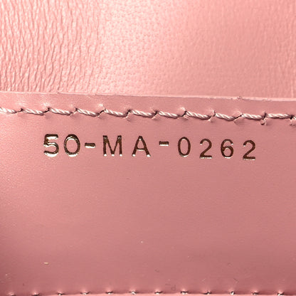 Christian Dior Lambskin Macrocannage Small Dior Caro Bag Pink 7 of 12