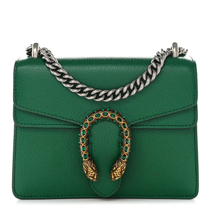 Gucci Calfskin Mini Dionysus Shoulder Bag Emerald 1 of 13
