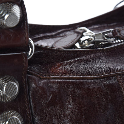 Balenciaga Chevre Giant 21 Silver Hardware Part Time Mogano 12 of 17