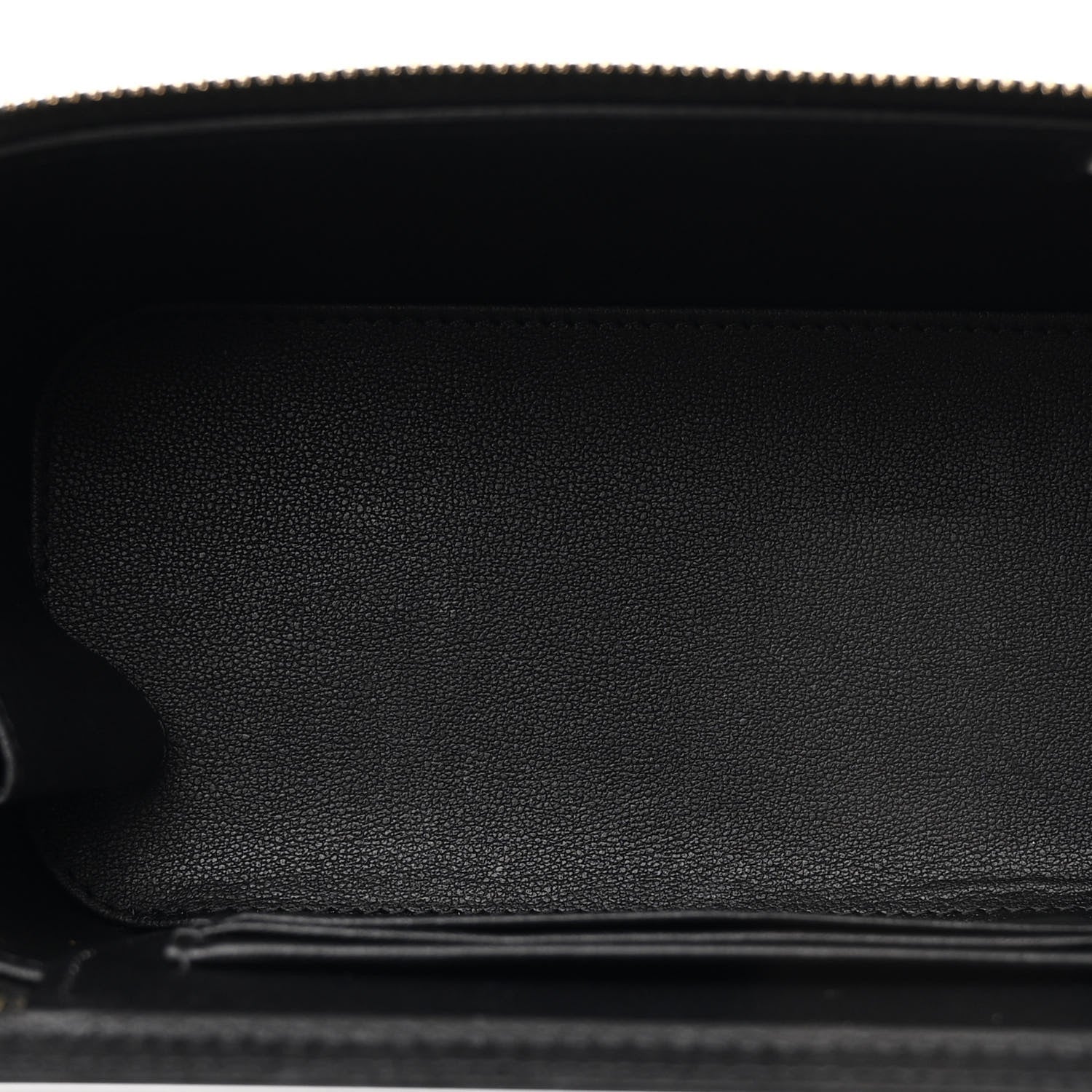 Chanel Lambskin Quilted Small Top Handle Vanity Case With Chain Black 5 of 10