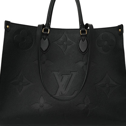 Louis Vuitton Empreinte Monogram Giant Onthego GM Black 8 of 12